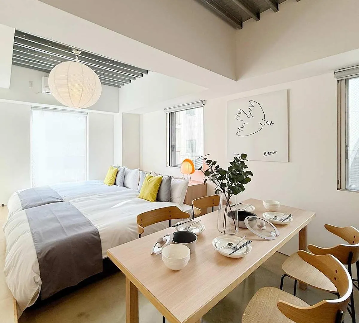 Bhotel Arts Dobashi - Comfortable Studio Nearby Peace Park Hiroşima Daire